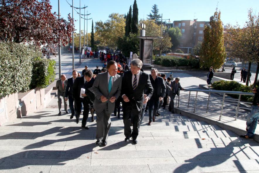 Presentación Semana de la Prevención de Incendios -Reunión de las autoridades.