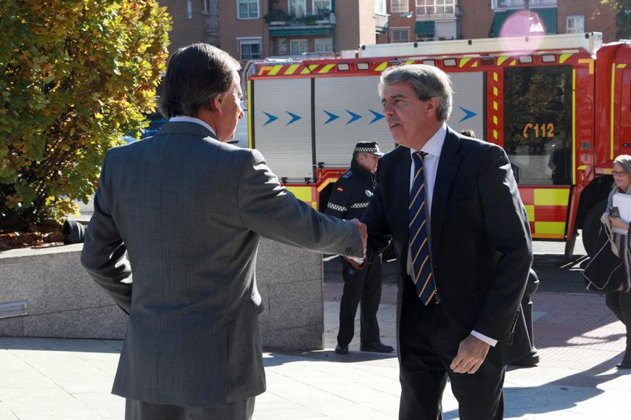 Presentación Semana de la Prevención de Incendios -  Recibimiento de  las autoridades.