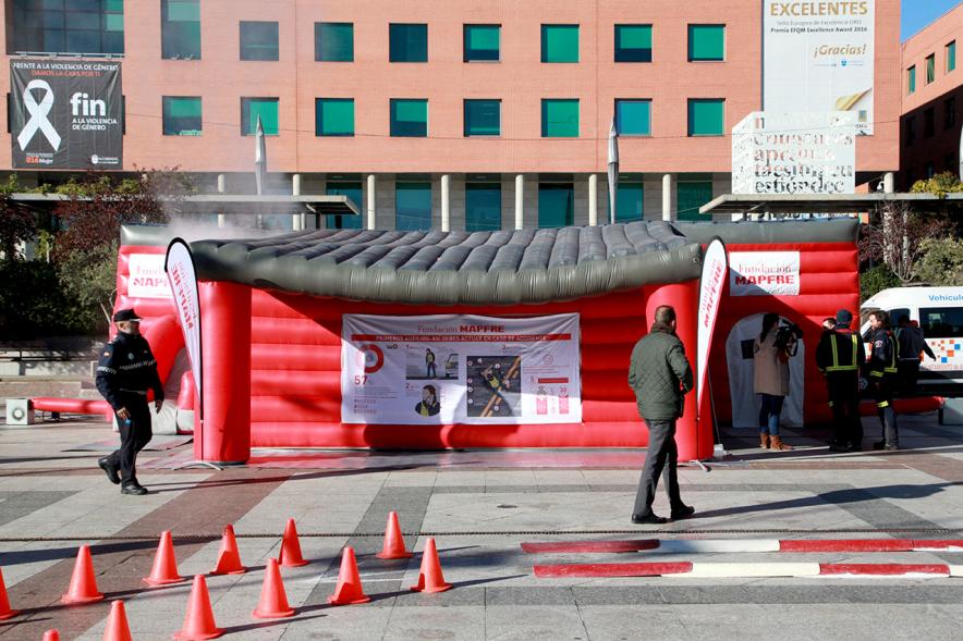 Presentación Semana de la Prevención de Incendios - Presentación del simulacro de incendio.