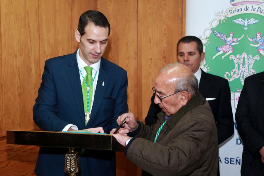 Nombramiento Prioste Mayor Fiestas Virgen de La Paz 2017 - Recogida de firmas.