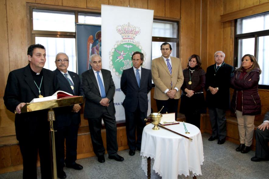 Nombramiento del Prioste Mayor Fiestas Virgen de la Paz 2018 -  Mensaje del sacerdote a los asistentes.