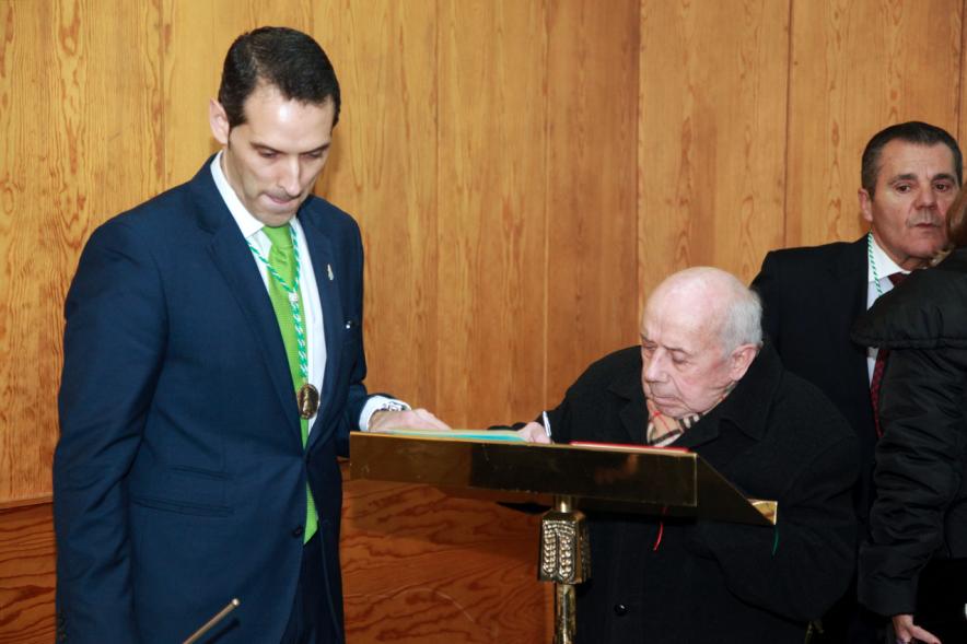 Nombramiento Prioste Mayor Fiestas Virgen de La Paz 2017 -Recogida de firmas.