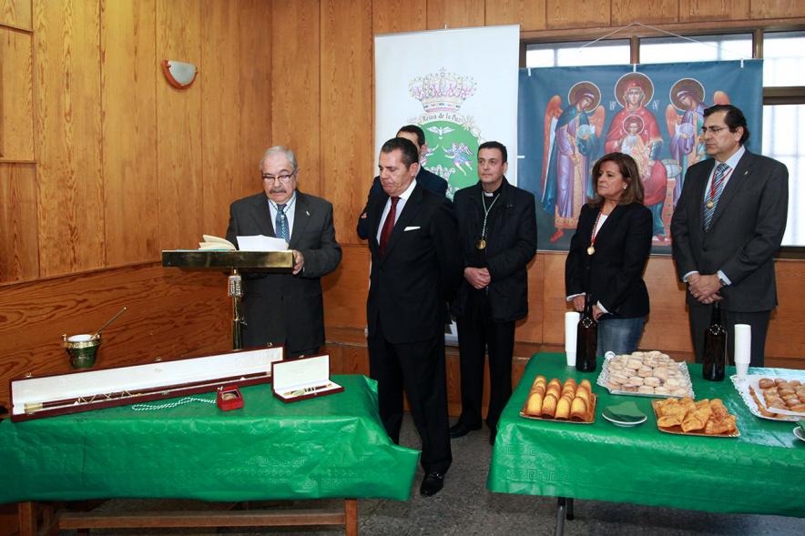 Nombramiento Prioste Mayor Fiestas Virgen de La Paz 2017 - El prioste y los cofrades.