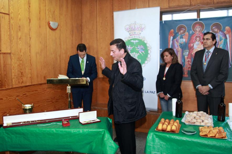 Nombramiento Prioste Mayor Fiestas Virgen de La Paz 2017 -  Jura de los estatutos.      