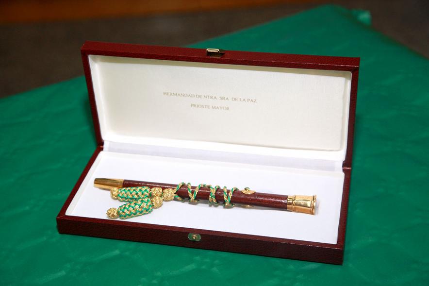 Nombramiento Prioste Mayor Fiestas Virgen de La Paz 2017 -  Estuche de la pluma.