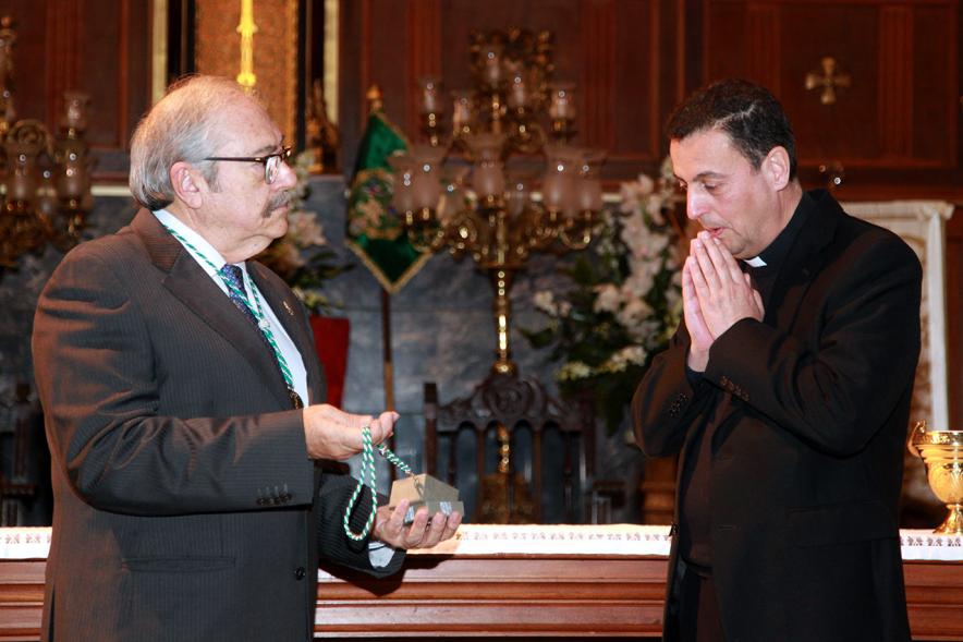 Nombramiento Prioste Mayor Fiestas Virgen de La Paz 2017 - Bendición del cordón.