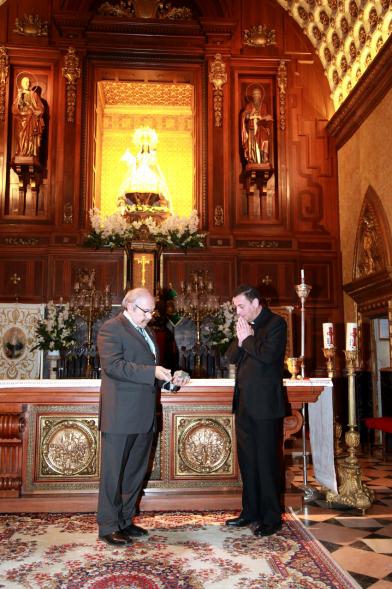 Nombramiento Prioste Mayor Fiestas Virgen de La Paz 2017 -  Bendición del cordón.