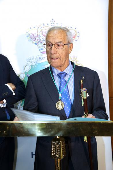 Fiestas Virgen de la Paz 2019 - Nombramiento Prioste Mayor - Primer plano del nuevo Prioste Mayor D. Luis Martín.