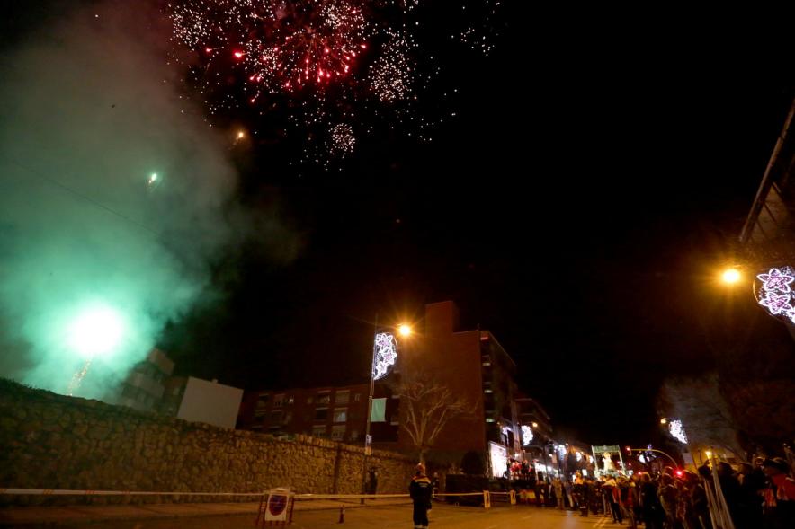 Procesión Virgen de la Paz 2018 - Los fuegos artificiales.