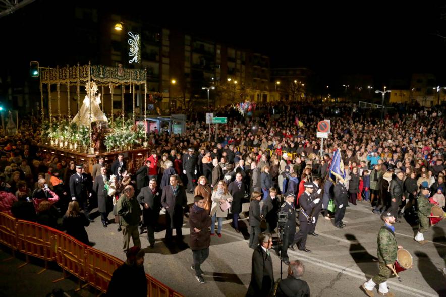 Procesión de la Virgen de La Paz 2017 -  La procesión.