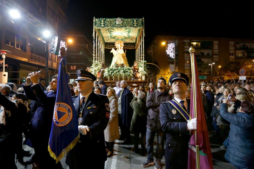 Procesión Virgen de la Paz 2018 - Cabecera de la procesión.