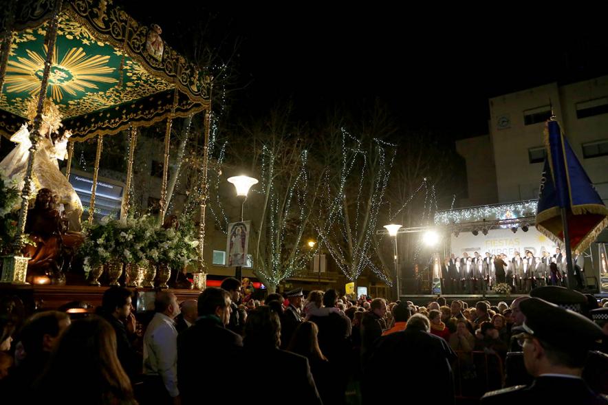 Procesión de la Virgen de La Paz 2017 - La procesión.