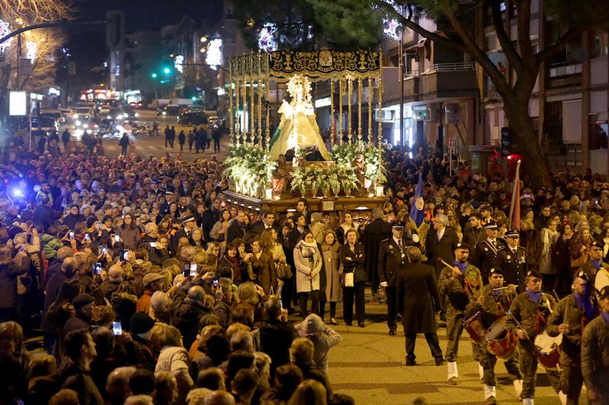 Procesión Virgen de la Paz 2018 - Panorámica de la procesión.