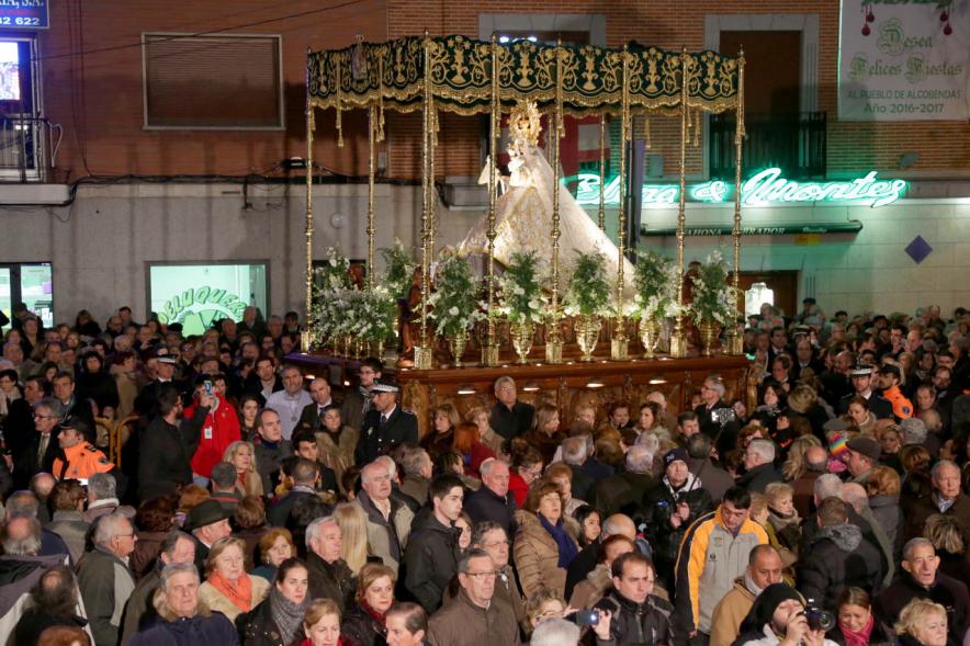 Procesión de la Virgen de La Paz 2017 - La procesión.
