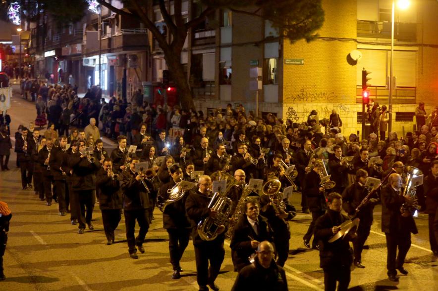Procesión Virgen de la Paz 2018 - La banda municipal de música.