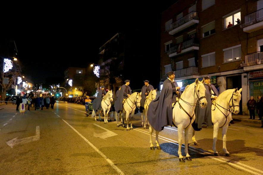 Procesión Virgen de la Paz 2018 - La guardia a caballo.