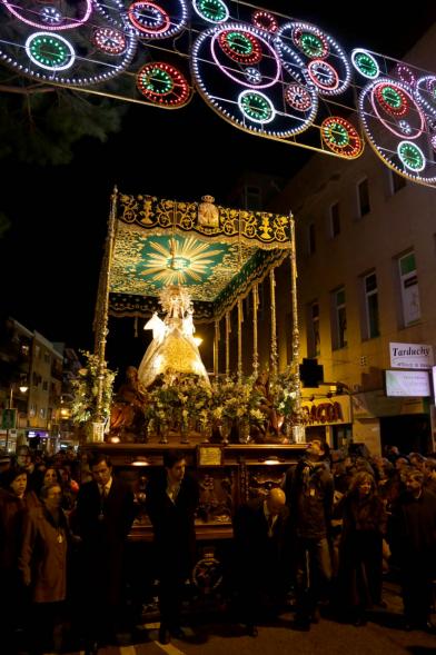 Procesión de la Virgen de La Paz 2017 - El paso de la Virgen.
