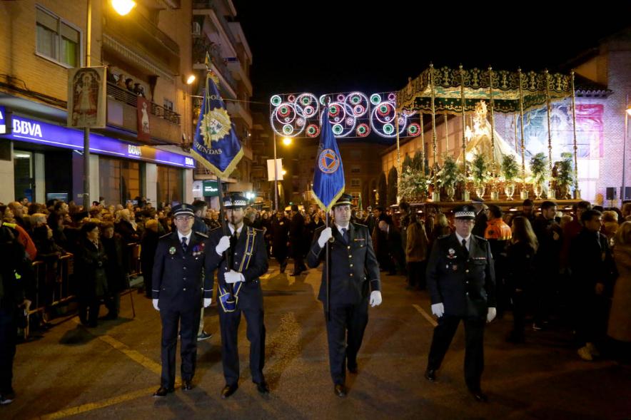 Procesión de la Virgen de La Paz 2017 - La banda de música.