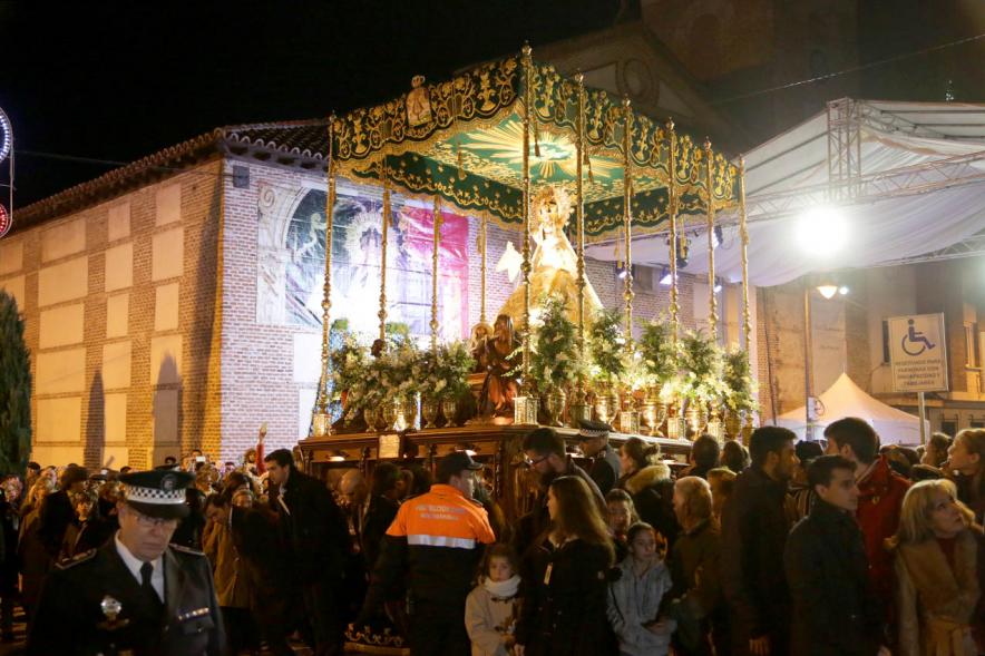 Procesión de la Virgen de La Paz 2017 - El paso iluminado.