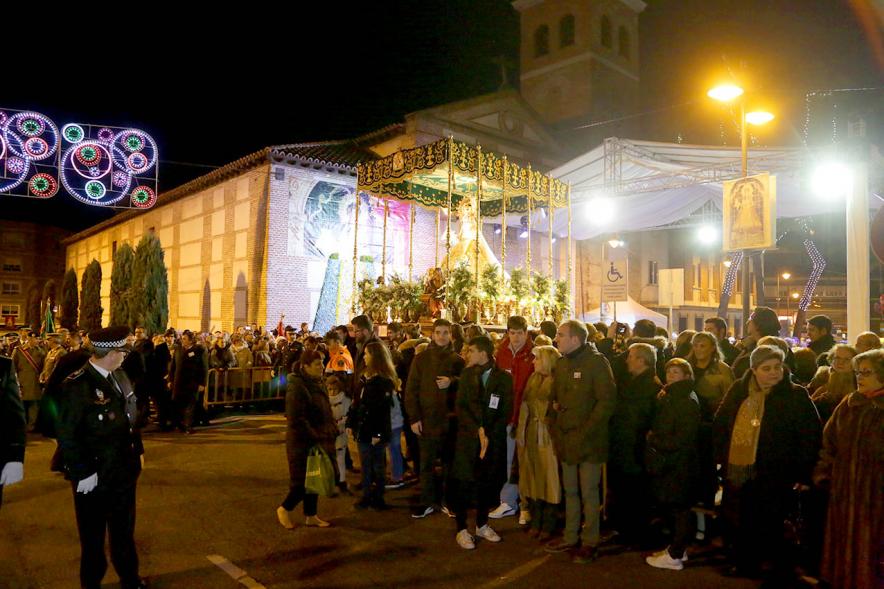Procesión de la Virgen de La Paz 2017 - El paso iluminado.