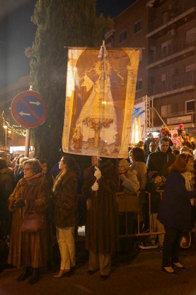 Procesión de la Virgen de La Paz 2017 - El estandarte.