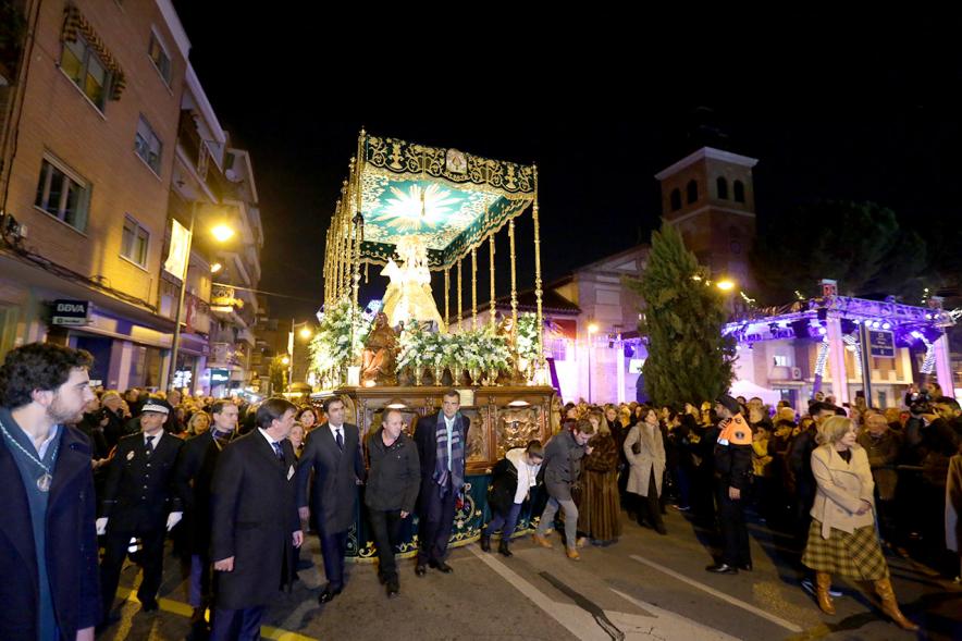 Procesión Virgen de la Paz 2018 - Panorámica de la procesión.