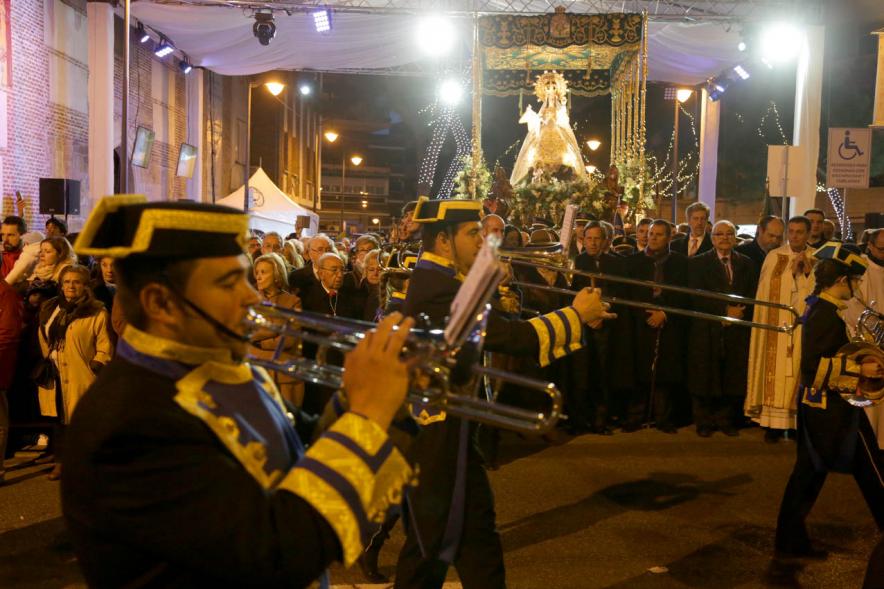 Procesión de la Virgen de La Paz 2017 - La banda de música.