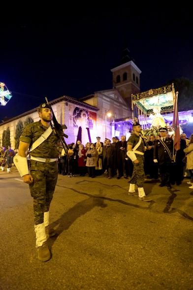Procesión Virgen de la Paz 2018 - La banda militar.