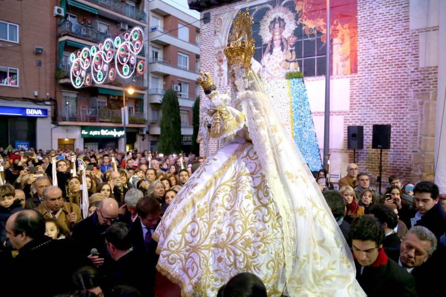 Procesión de la Virgen de La Paz 2017 - La Virgen.