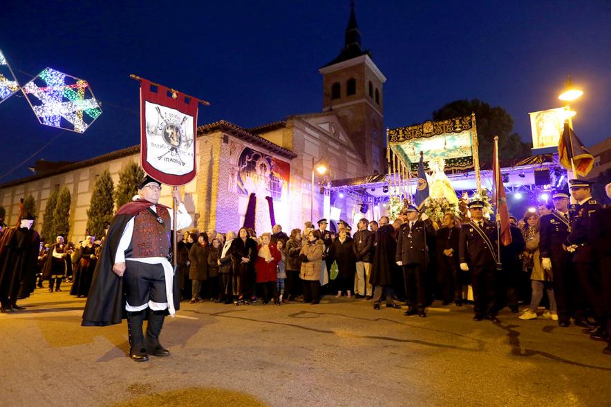 Procesión Virgen de la Paz 2018 - Estandarte de los gaiteros.