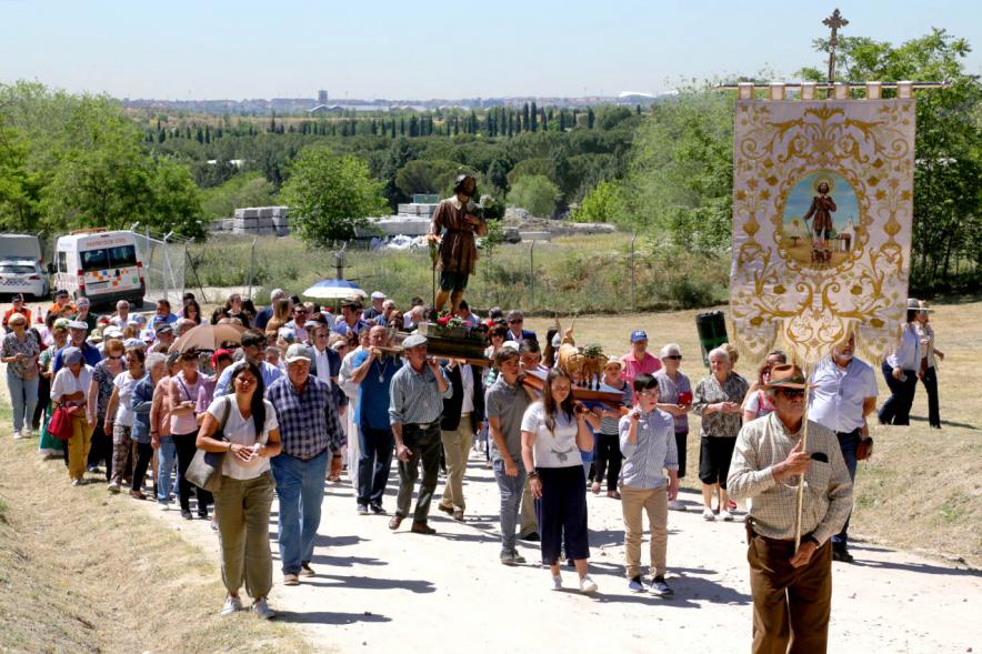 Momento de la procesión