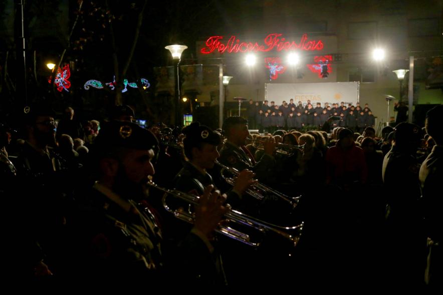 Vista general. Procesión Virgen de la Paz 2020 