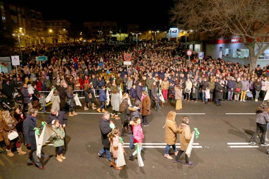 Procesión Virgen de la Paz por las calles de Municipio 2020