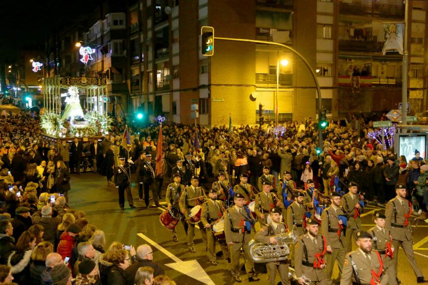 Desfile. Procesión Virgen de la Paz 2020 