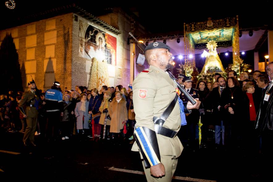 Desfile en la Procesión Virgen de la Paz 2020 