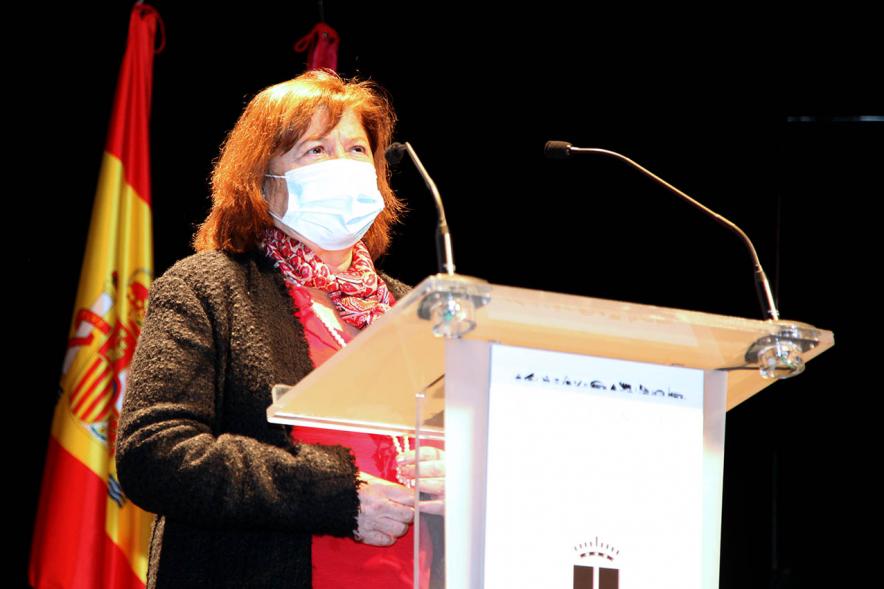 Oponente durante el evento. Jubilación de Profesores -2020