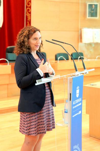 Discurso. Concejala Ana Sotos .