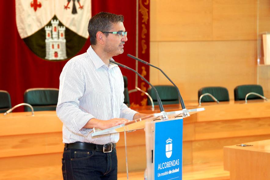 Discurso. Alcalde Rafael Sánchez .