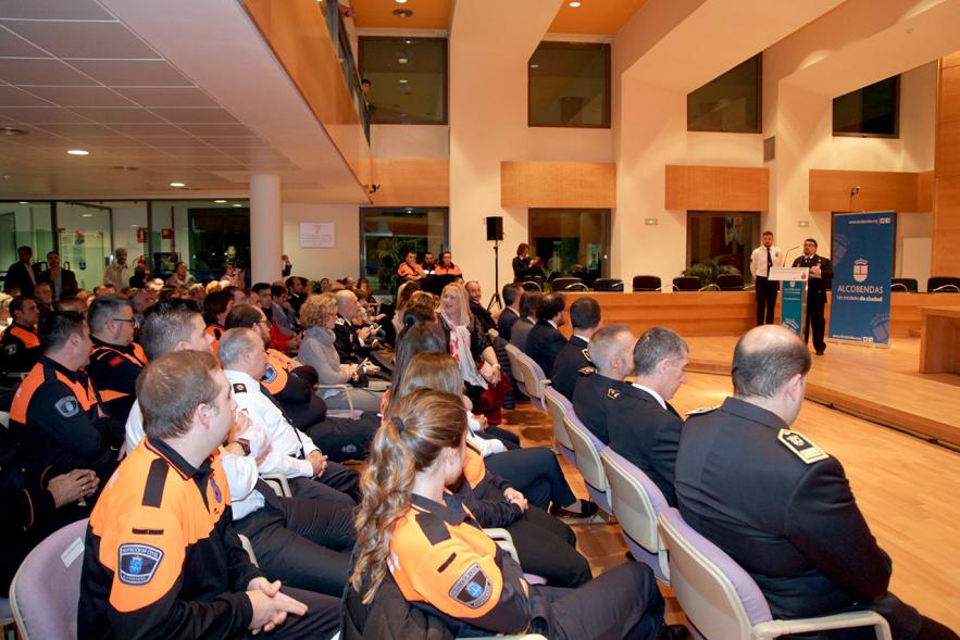 Entrega de Medallas de Protección Civil 2018 -  Imagen del público asistente al acto.