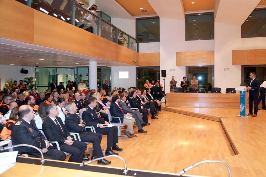 Entrega de Medallas de Protección Civil 2018 - Imagen del público asistente al acto.