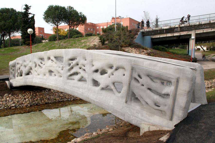 Inauguración del Puente 3D en el Parque de Castilla La Mancha - Imagen del puente 3D.