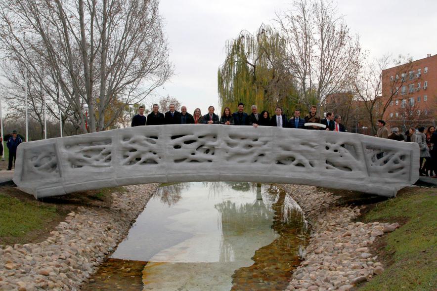 Inauguración del Puente 3D en el Parque de Castilla La Mancha - Imagen del puente 3D.