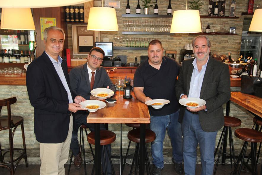 Concejal Miguel Ángel Arranz, Autoridades y Participantes. Ruta de la Cuchara 2019. Ruta de la Cuchara 2019 