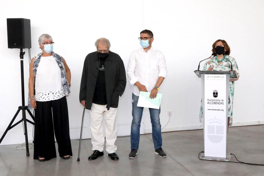 Inauguración Exposición Ramón Masats - Imagen de la concejal de cultura Rosario Tamayo en un momento de su intervención.