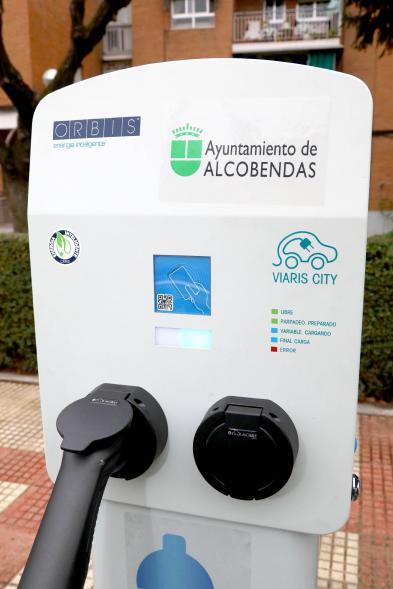 Detalle máquina de carga