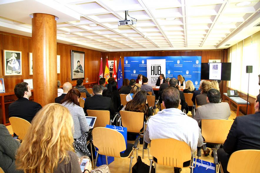 Recepción Delegación Iberoamericana IIº Edición Programa Liderazgo Público (Fundación Carolina) - Panorámica de la recepción.