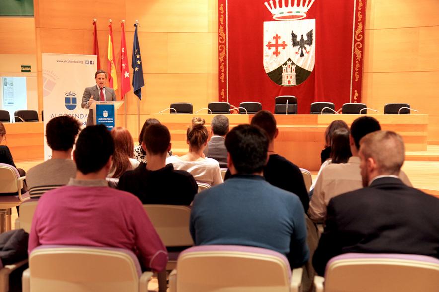 Recepción del Club Natación - Toma posterior del acto.