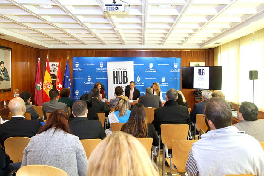 Recepción Delegación Iberoamericana IIº Edición Programa Liderazgo Público (Fundación Carolina) - Panorámica de la recepción. 