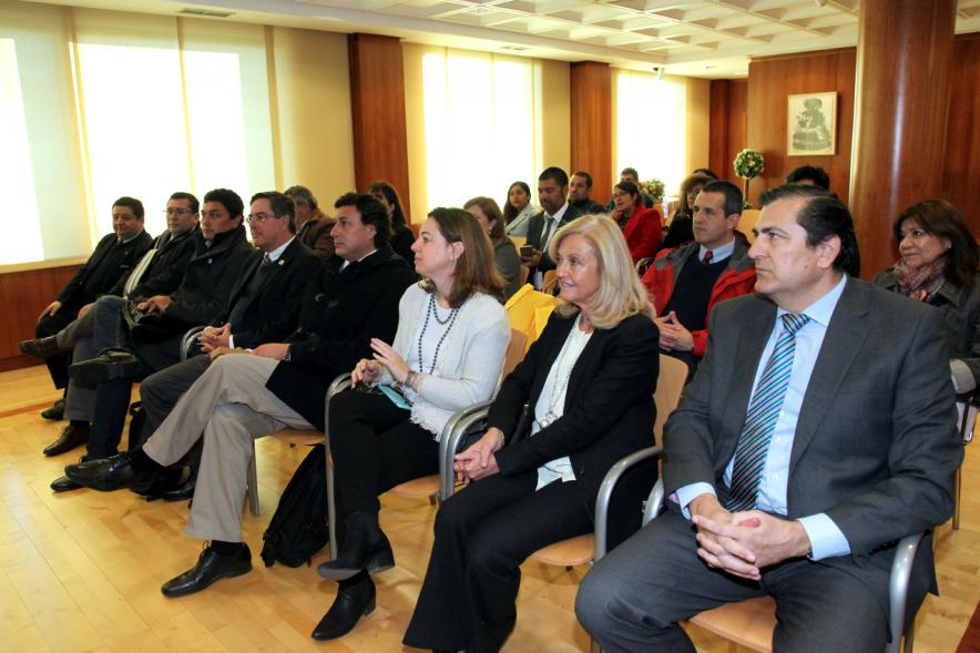 Recepción Delegación de Chile - Imagen del público asistente al acto.