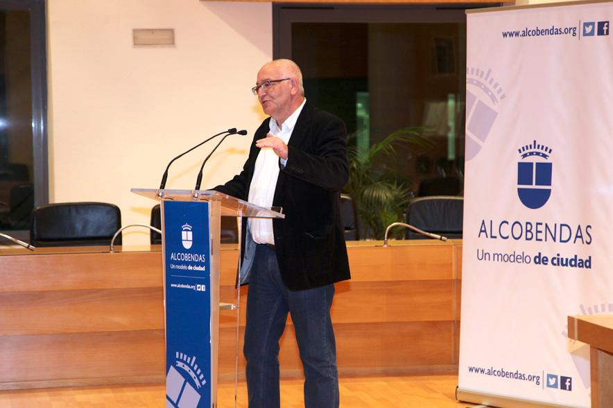 Recepción del Club Natación - Discurso de un responsable del club.